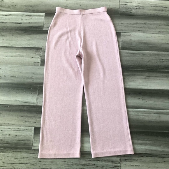 St. John Evening by Marie Gray Knit High Rise Wide Leg Pants - Picture 4 of 7